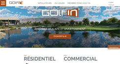 Desktop Screenshot of golfinsim.com