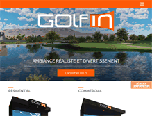 Tablet Screenshot of golfinsim.com